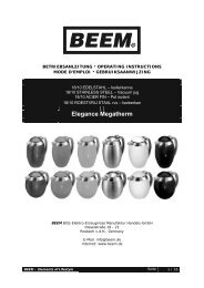 Elegance Megatherm - Beem