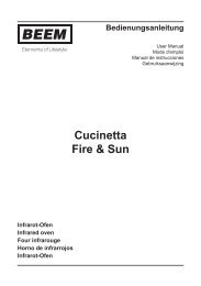 Cucinetta Fire & Sun - Beem