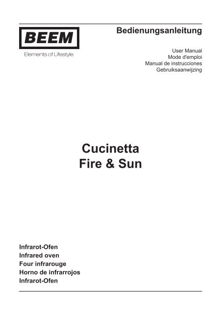 Cucinetta Fire &amp; Sun - Beem