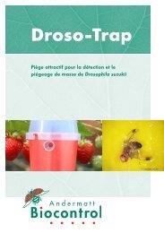 Droso-Trap - Andermatt Biocontrol AG