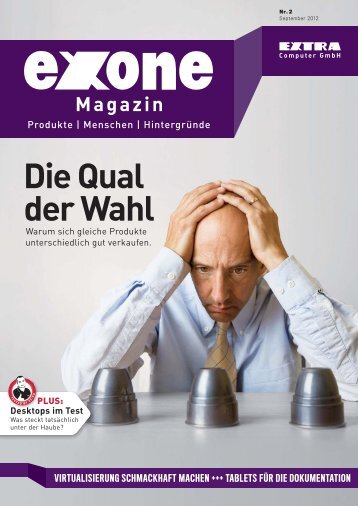 Die Qual der Wahl - EXTRA Computer GmbH