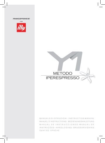 Manuale della Y1 Iperespresso - Illy