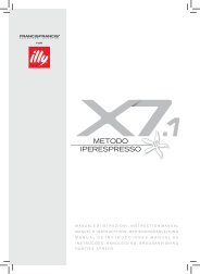 Manuale della X7.1 Iperespresso - Illy