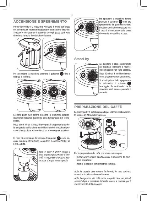 Manuale della X7.1 Iperespresso - Illy