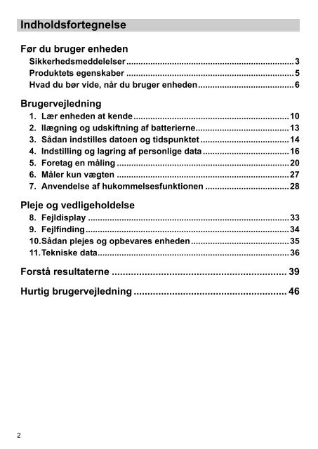 HBF500 minor languages.book(HBF500-DA.fm) - Mediq Danmark A/S