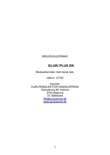 GLUKI PLUS DK - Mediq Danmark A/S