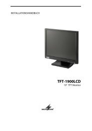 TFT-1902LED (TFT1900LCD_de.pdf) - Monacor