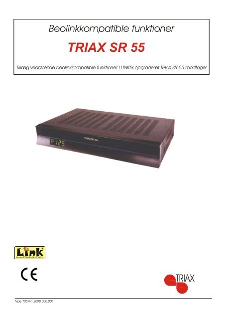 TRIAX SR 55 - OneRemote