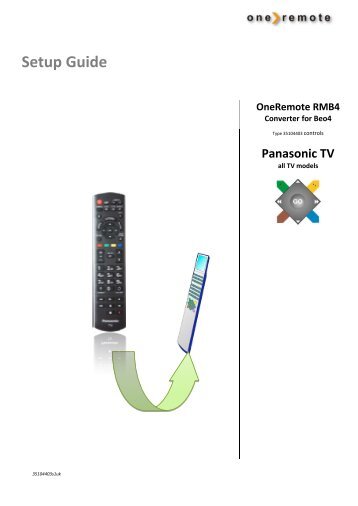 Setup Guide - OneRemote