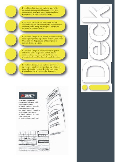 Prospekt Moretti Forni IDeck
