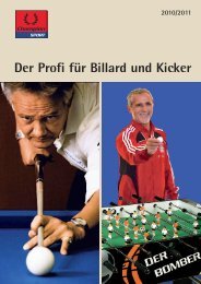 Der Profi für Sport und Freizeit | Billiardtische