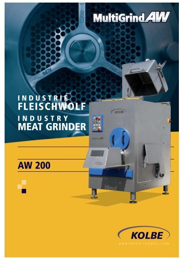 FLEISCHWOLF MEAT GRINDER - Siam Foods Consultant