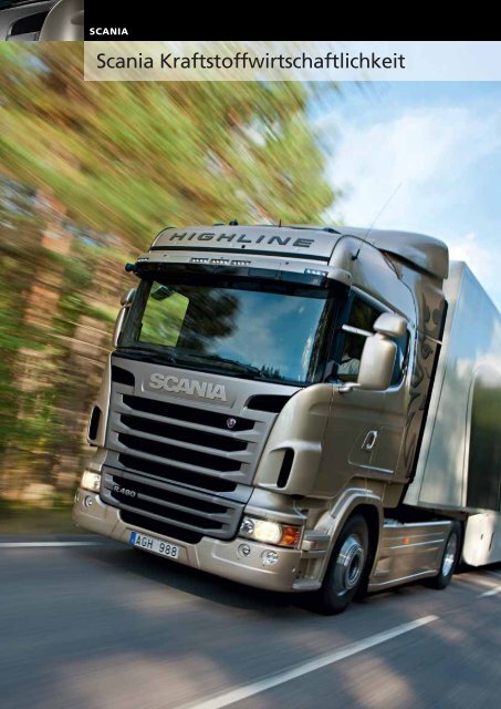 Scania Kraftstoffwirtschaftlichkeit
