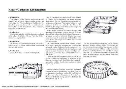 Kinder-Garten im Kindergarten - Sichere Kita