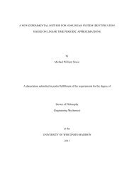 A NEW EXPERIMENTAL METHOD FOR NONLINEAR SYSTEM ...