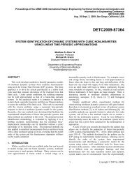 System Identification of Dynamic Systems with Cubic Nonlinearities ...