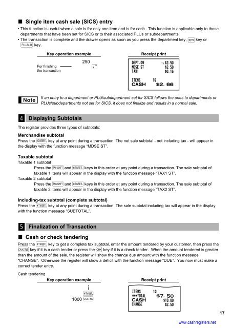 1 - Cash Registers