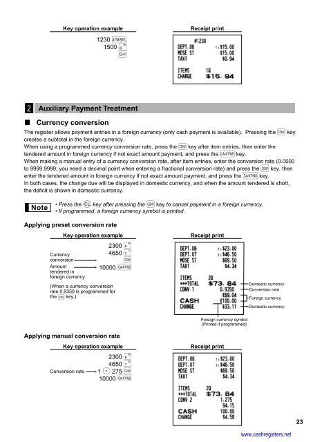 1 - Cash Registers