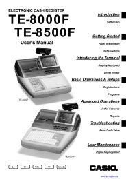 Advanced Operations - Cash Registers