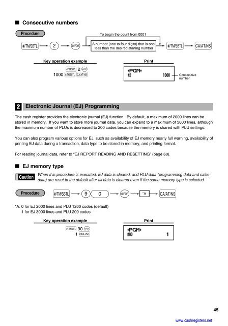 2 - Cash Registers