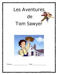 Les Aventures de Tom Sawyer - Six pieds sur Terre