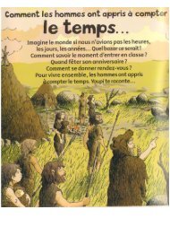 l-histoire des calendriers et de l-heure youpi - Six pieds sur Terre