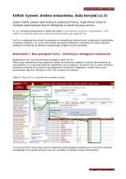 EURAS System: drobna wskazówka, duża korzyść ... - sklep.aswo.pl!