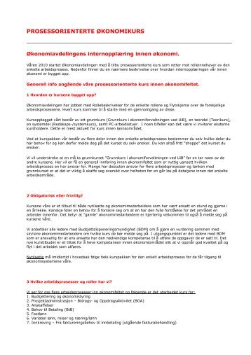 Kursbeskrivelse_ prosessorienterte kurs