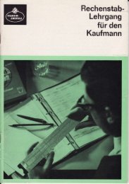 Rechenstab- Lehrgang fi,ir den Kaufmann - Slide Rule Museum