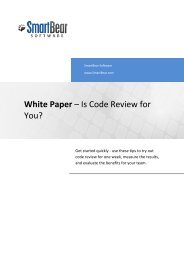 White Paper – Is Code Review for You? - SmartBear Support