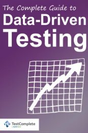 The Complete Guide to Data Driven Testing - SmartBear