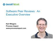 Software Peer Reviews: An Executive Overview - SmartBear