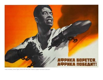 Viktor Koretsky, Africa Fights, Africa Will Win! - Smart Museum of Art