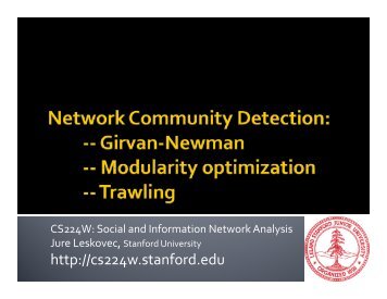 slides - SNAP - Stanford University