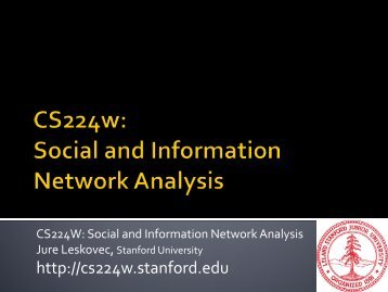 Slides - SNAP - Stanford University