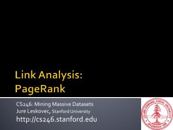 r - SNAP - Stanford University