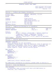 SIGMA-ALDRICH MATERIAL SAFETY DATA SHEET Date Printed: 08/17/2009 ...