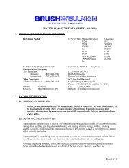 MSDS M10 - Stanford Nanofabrication Facility