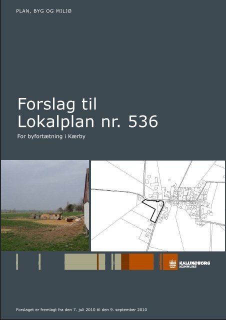 Forslag til Lokalplan nr. 536 - 16-12-2009
