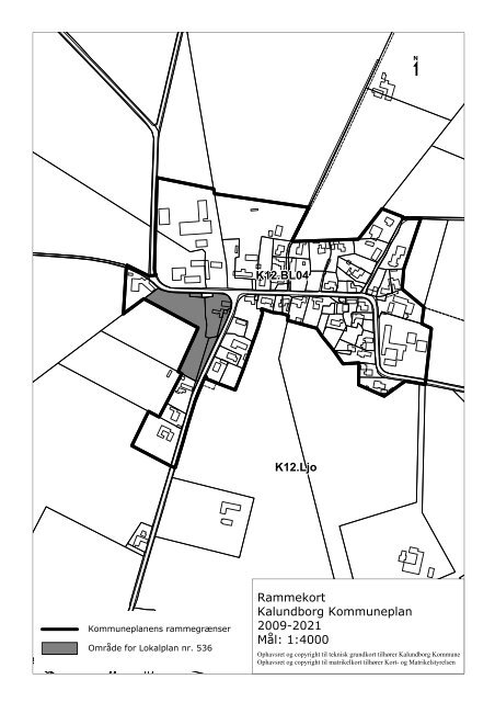Forslag til Lokalplan nr. 536 - 16-12-2009