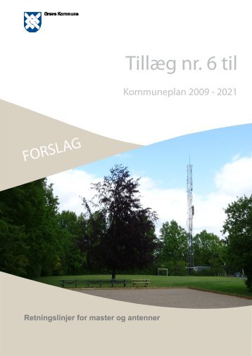 Tillæg nr. 6 til - Greve Kommune