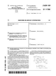 DEMANDE DE BREVET D'INVENTION Al - Questel