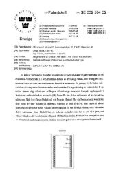 (12) Patentskrift om SE 532 504 C2 .... e., - Questel