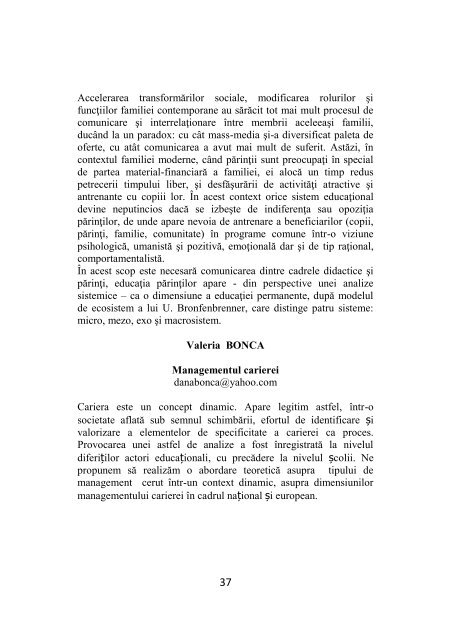 Book of abstracts - Facultatea de Stiinte Socio-Umane, Universitatea ...