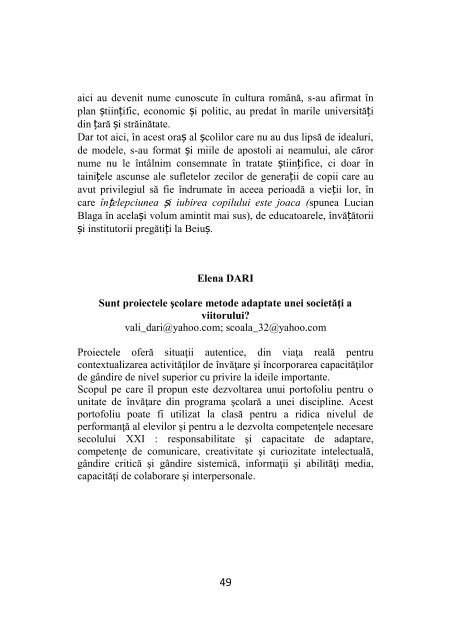 Book of abstracts - Facultatea de Stiinte Socio-Umane, Universitatea ...