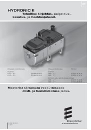 Hydronic II 4-5kW est - SoeAuto