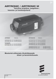 Paigalduskompl. AIR.D4S 12/24V AIRTRONIC 2 - SoeAuto