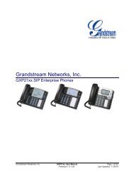 Grandstream GXP 2120 User Manual(pdf) - VoIP Talk