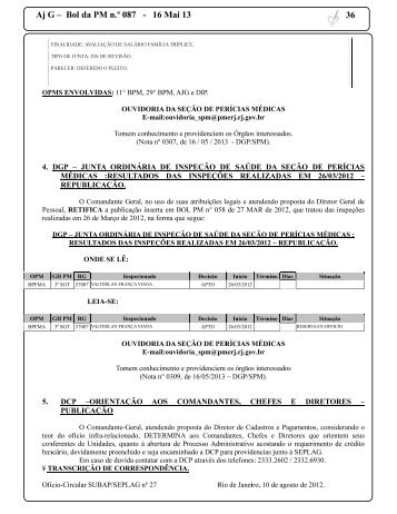 Abertura de Processo Administrativo acostando o requerimento de ...