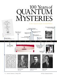 100 Years of Quantum Mysteries - MIT Kavli Institute for Astrophysics ...